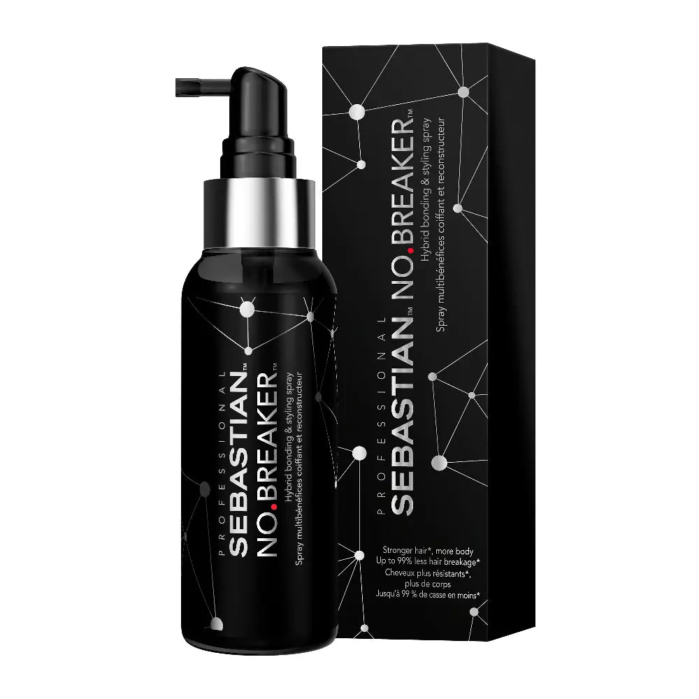 SEBASTIAN PROFESSIONALS-NO.BREAKER Spray de Fixação e Estilo Híbrido Anti-Quebra 100 ml.-DrShampoo - Perfumaria e Cosmética