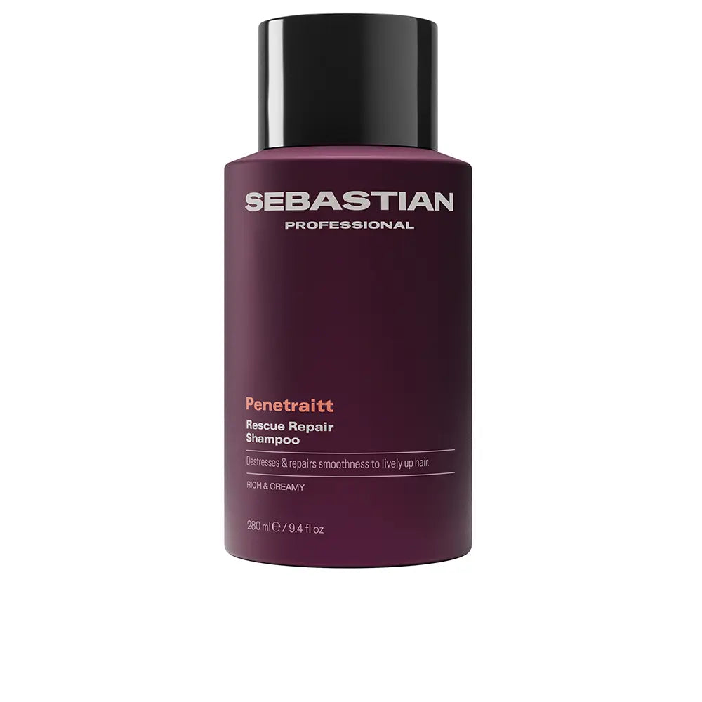 SEBASTIAN PROFESSIONALS-PENETRAITT shampoo de reparação profissional textura cremosa limpa.-DrShampoo - Perfumaria e Cosmética