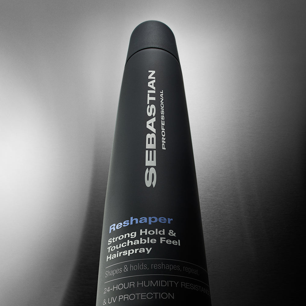 SEBASTIAN PROFESSIONALS-Spray de Cabelo RESHAPER Fixação Forte Toque Suave Resistência à Humidade 24 Horas 300ml.-DrShampoo - Perfumaria e Cosmética