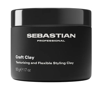 SEBASTIAN PROFESSIONALS-TEXTURIZADOR E DEFINIDOR DE CABELO EM ARGILA CRAFT CLAY matte 50 gr.-DrShampoo - Perfumaria e Cosmética