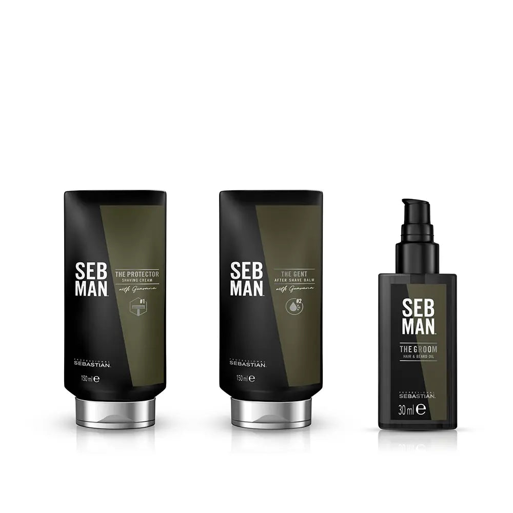 SEBMAN-SEBMAN THE GROOM Óleo para cabelo e barba 30 ml-DrShampoo - Perfumaria e Cosmética