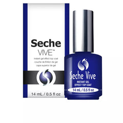 SECHE-SECHE VIVE top coat efeito gel instantâneo 14 ml-DrShampoo - Perfumaria e Cosmética