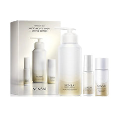SENSAI-ABSOLUTE SILK MICRO MOUSSE WASH CAIXA LIMITADA 3 pcs.-DrShampoo - Perfumaria e Cosmética
