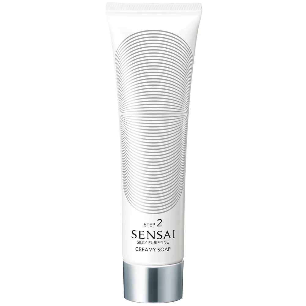 SENSAI-SABONETE CREMOSO PURIFICANTE SILKY CAIXA LIMITADA 3 unid.-DrShampoo - Perfumaria e Cosmética