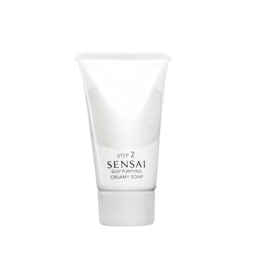 SENSAI-SABONETE CREMOSO PURIFICANTE SILKY CAIXA LIMITADA 3 unid.-DrShampoo - Perfumaria e Cosmética