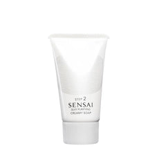 SENSAI-SABONETE CREMOSO PURIFICANTE SILKY CAIXA LIMITADA 3 unidades.-DrShampoo - Perfumaria e Cosmética