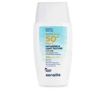 SENSILIS-ANTIAGING & LIGHT TEXTURE COLOR creme SPF50+ 40 ml-DrShampoo - Perfumaria e Cosmética Imagem principal do produto
