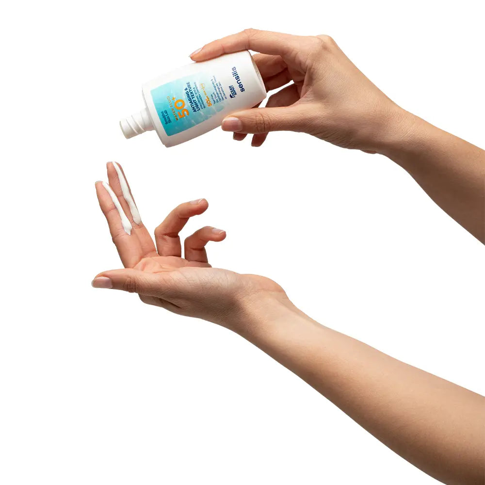 SENSILIS-ANTIAGING & LIGHT TEXTURE creme SPF50+ 40 ml-DrShampoo - Perfumaria e Cosmética