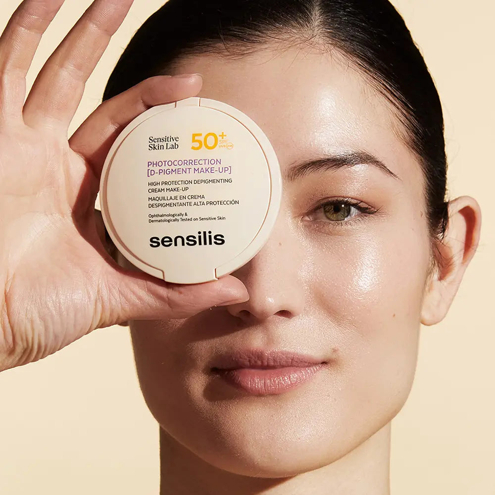 SENSILIS-CREME DE MAQUIAGEM PHOTOCORRECTION D PIGMENT SPF50 03 10 gr.-DrShampoo - Perfumaria e Cosmética