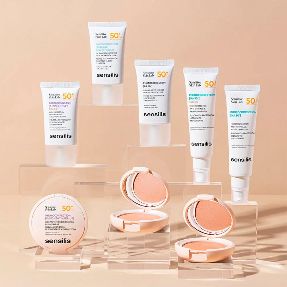 SENSILIS-CREME DE MAQUIAGEM PHOTOCORRECTION D PIGMENT SPF50 03 10 gr.-DrShampoo - Perfumaria e Cosmética