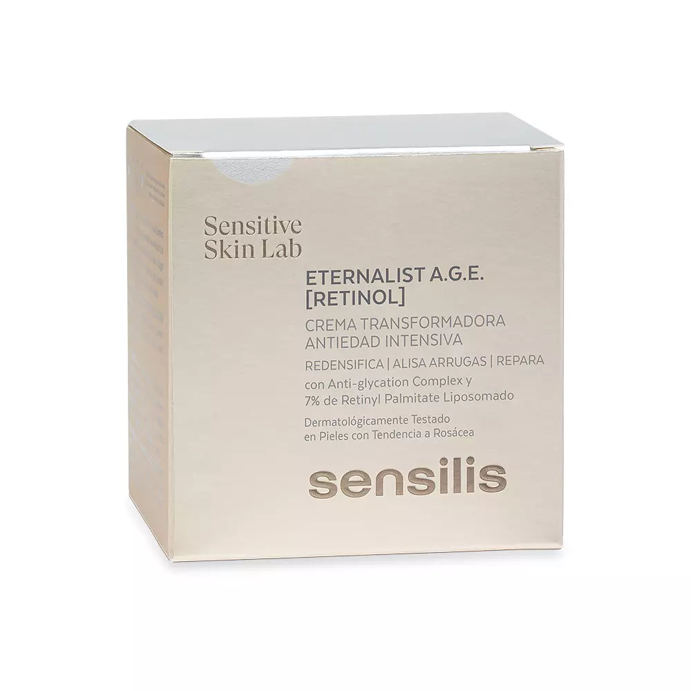 SENSILIS-ETERNALIST AGE retinol creme transformador antienvelhecimento intenso-DrShampoo - Perfumaria e Cosmética