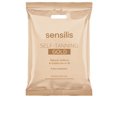 SENSILIS-Lenços autobronzeadores #Gold 6 u-DrShampoo - Perfumaria e Cosmética