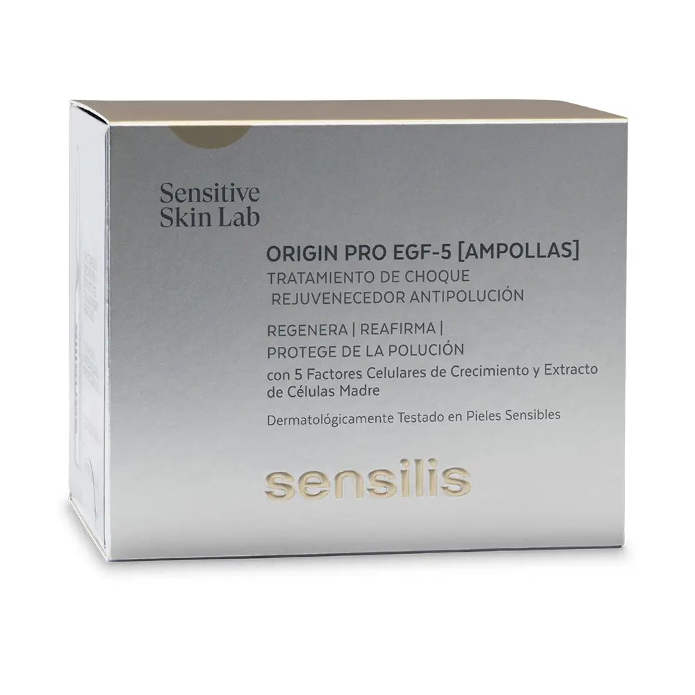 SENSILIS-ORIGIN PRO EGF-5 ampolas 30 x 1,5 ml.-DrShampoo - Perfumaria e Cosmética