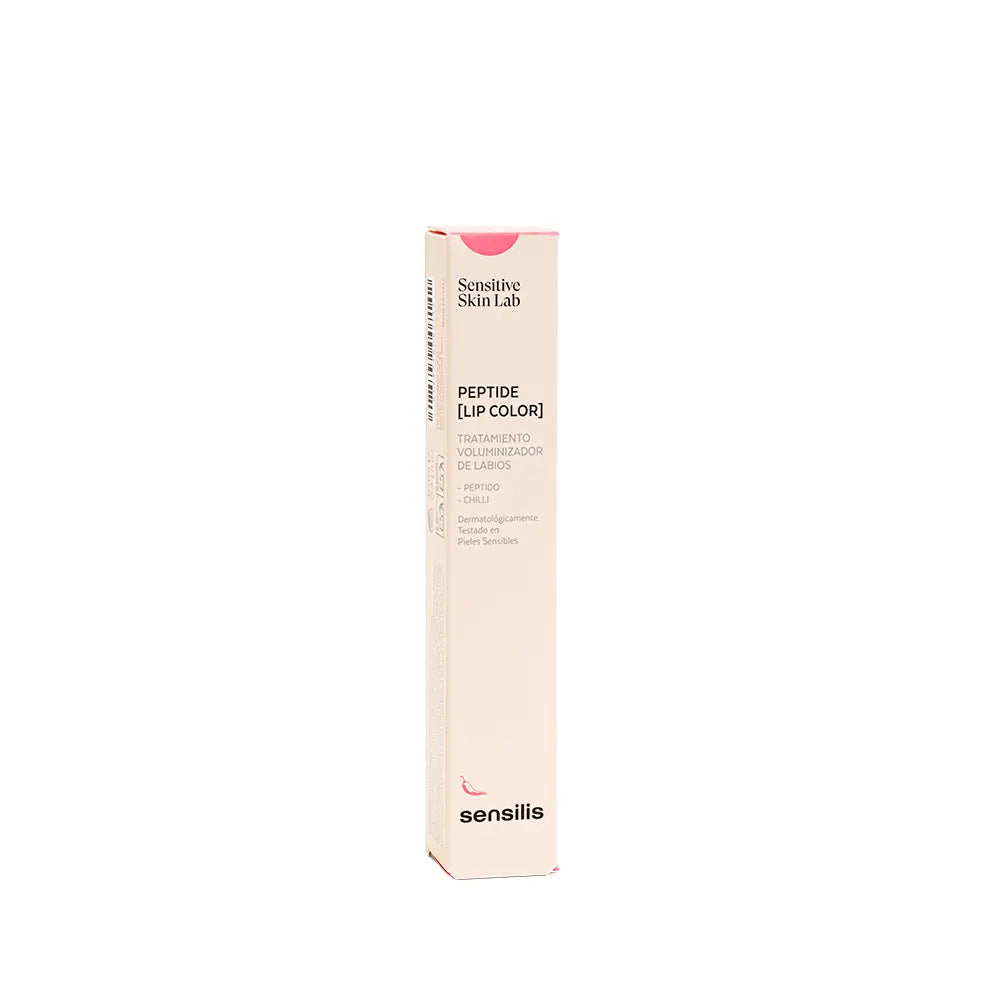 SENSILIS-PEPTIDE [LIP COLOR] tratamiento voluminizador de labios #03-Pink Sweet Heat 10 ml-DrShampoo - Perfumaria e Cosmética