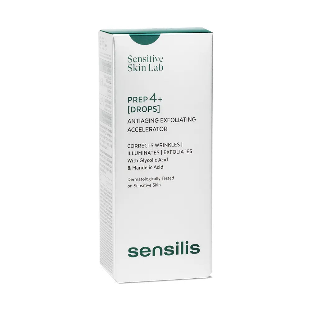 SENSILIS-PREP4+ DROPS Acelerador Esfoliante Antienvelhecimento 30 ml-DrShampoo - Perfumaria e Cosmética