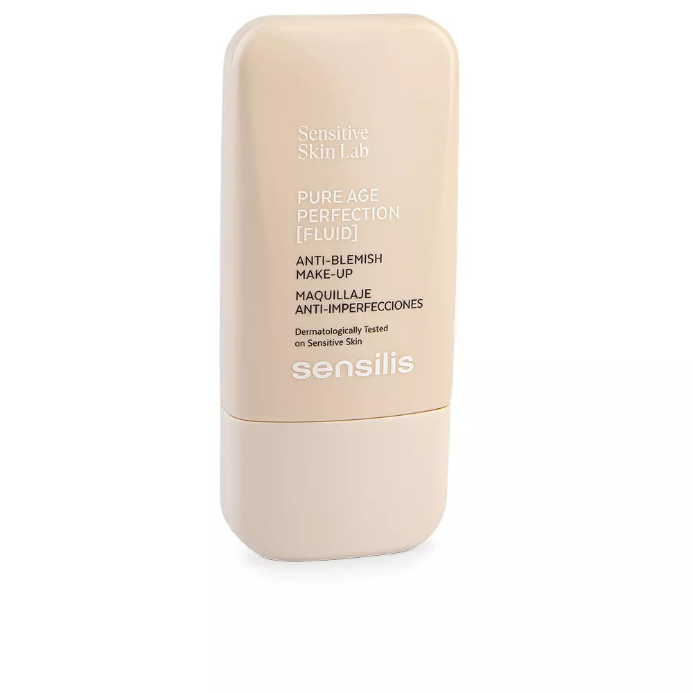 SENSILIS-PURE AGE PERFECTION maquiagem antimanchas 02 areia-DrShampoo - Perfumaria e Cosmética