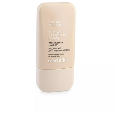 SENSILIS-PURE AGE PERFECTION maquiagem antimanchas 02 areia-DrShampoo - Perfumaria e Cosmética