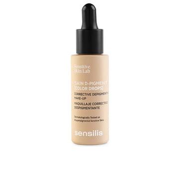 SENSILIS-SKIN D-PIGMENT [COLOR DROPS] maquiagem corretiva despigmentante #Areia 30 ml-DrShampoo - Perfumaria e Cosmética Imagem principal do produto
