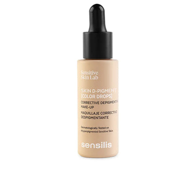 SENSILIS-SKIN D-PIGMENT [COLOR DROPS] maquiagem corretiva despigmentante #Beige dourado 30 ml-DrShampoo - Perfumaria e Cosmética