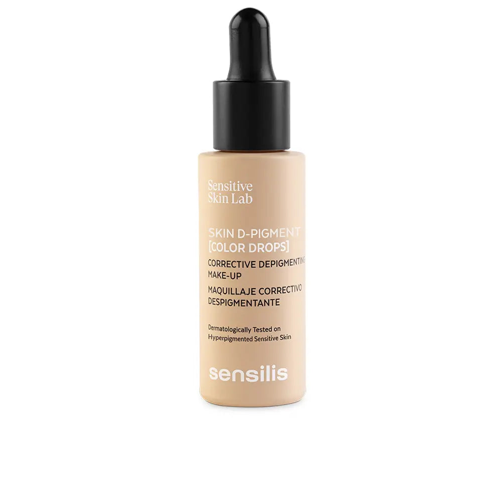 SENSILIS-SKIN D-PIGMENT [COLOR DROPS] maquiagem corretiva despigmentante #Beige rose 30 ml-DrShampoo - Perfumaria e Cosmética