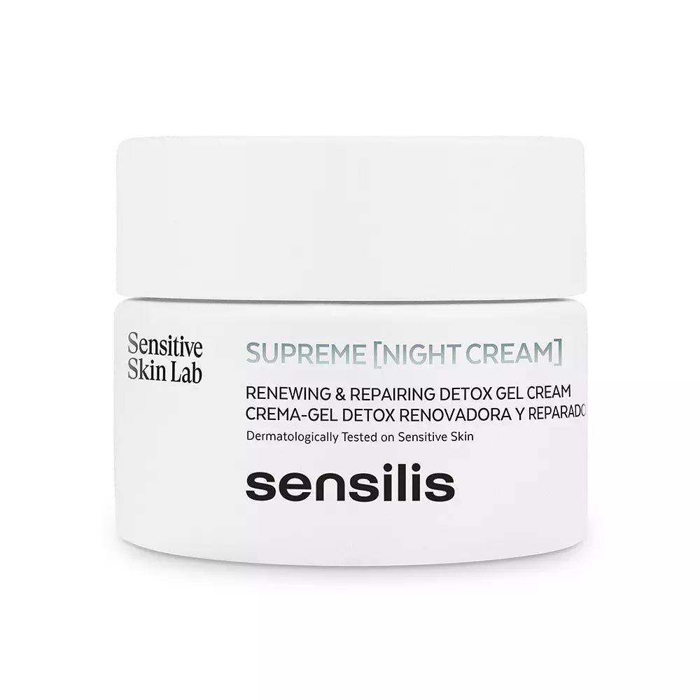 SENSILIS-SUPREME REAL DETOX creme de noite 50 ml-DrShampoo - Perfumaria e Cosmética