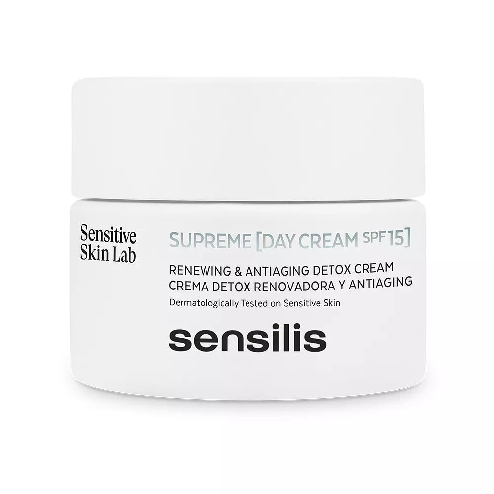 SENSILIS-SUPREME creme de dia detox renovador e antienvelhecimento SPF15+ 50-DrShampoo - Perfumaria e Cosmética Imagem principal do produto