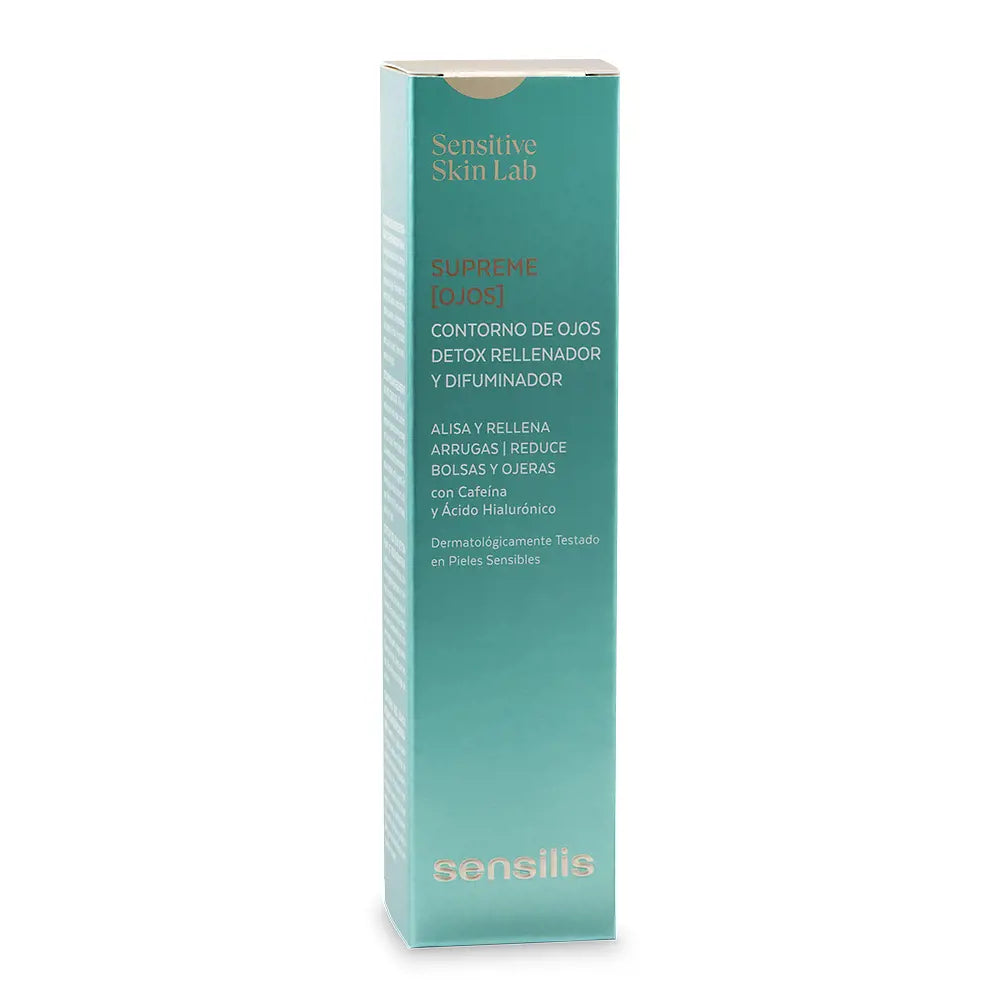 SENSILIS-SUPREME plumping detox contorno de olhos 15 ml-DrShampoo - Perfumaria e Cosmética