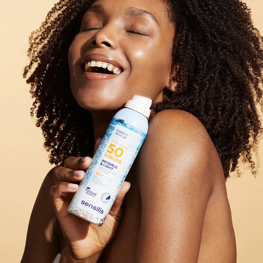SENSILIS-Spray corporal INVISÍVEL & LEVE SPF50+ 200 ml-DrShampoo - Perfumaria e Cosmética