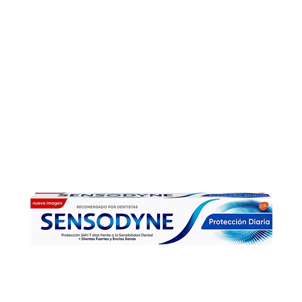 SENSODYNE-Pasta de dente SENSODYNE DAILY PROTECTION 75 ml.-DrShampoo - Perfumaria e Cosmética