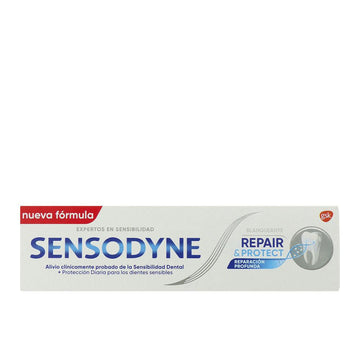 SENSODYNE-REPAIR & PROTECT creme dental branqueador 75 ml-DrShampoo - Perfumaria e Cosmética Imagen principal del producto