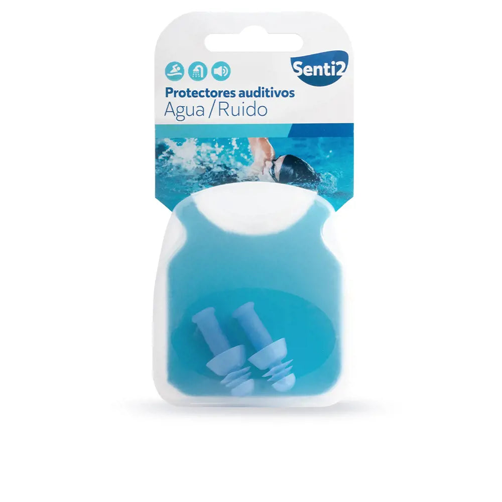 SENTI2-PROTETORES DE FONE DE OUVIDO silicone moldado água e ruído 2 unidades-DrShampoo - Perfumaria e Cosmética