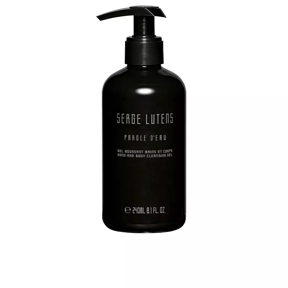 SERGE LUTENS-GEL DE LIMPEZA PARA MÃOS E CORPO PAROLE D'EAU 240 ml-DrShampoo - Perfumaria e Cosmética