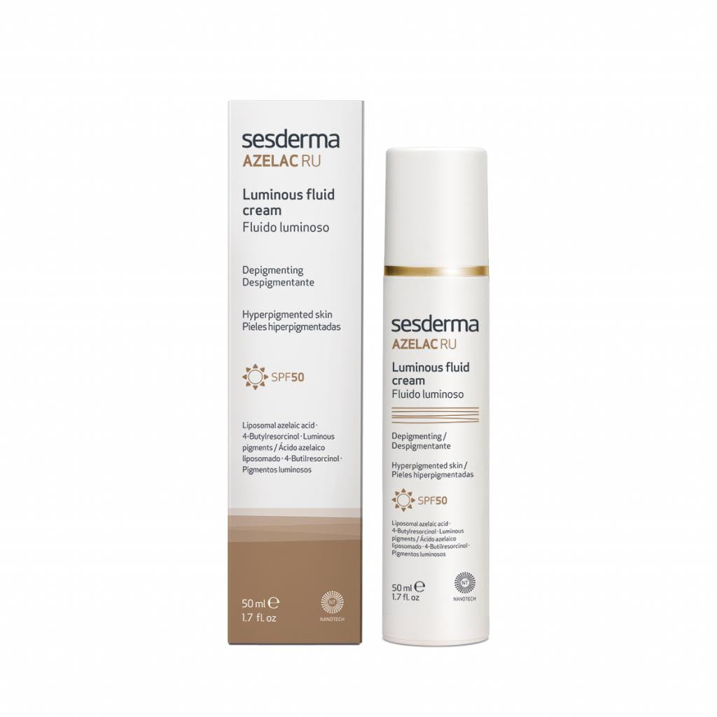 SESDERMA-AZELAC RU fluido luminoso SPF50 50 ml-DrShampoo - Perfumaria e Cosmética