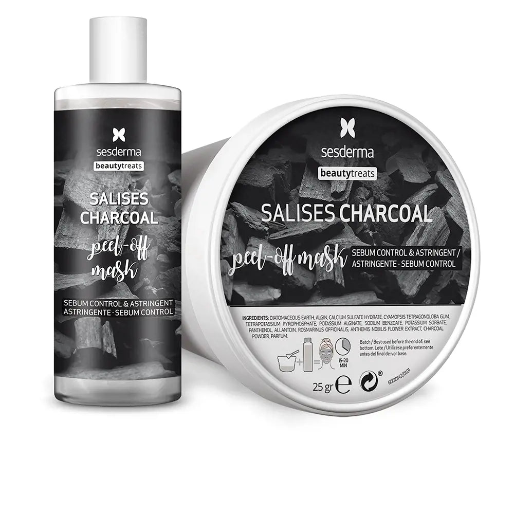 SESDERMA-BEAUTY TREATS SALISES CHARCOAL peel off mask 25 gr + 7-DrShampoo - Perfumaria e Cosmética