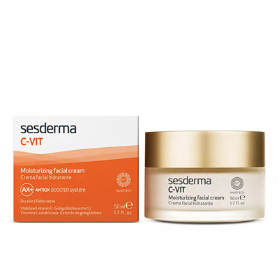 SESDERMA-C-VIT creme facial hidratante 50 ml-DrShampoo - Perfumaria e Cosmética