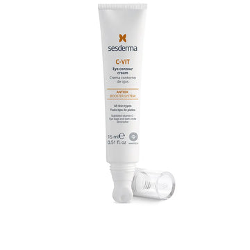 SESDERMA-Creme para contorno de olhos C-VIT 15 ml-DrShampoo - Perfumaria e Cosmética Imagem principal do produto