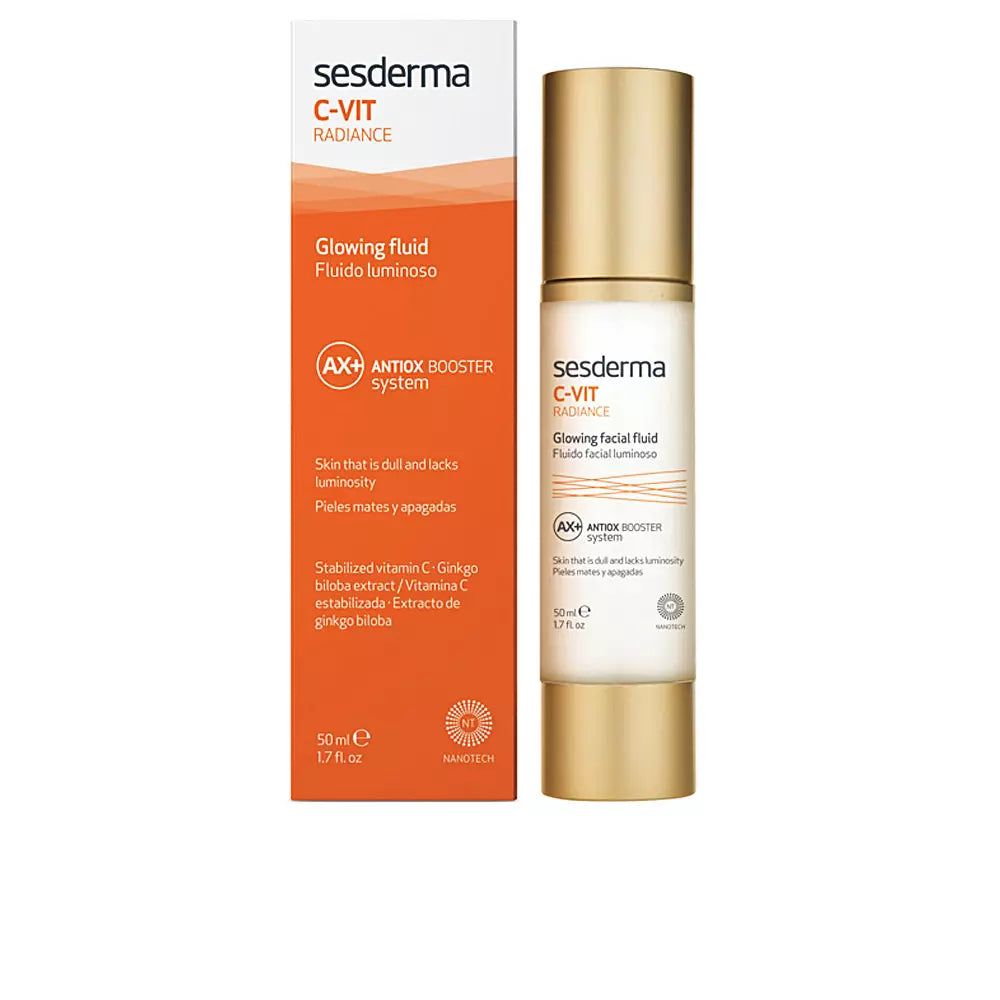 SESDERMA-Fluido luminoso C-VIT Radiance 50 ml-DrShampoo - Perfumaria e Cosmética Imagen principal del producto