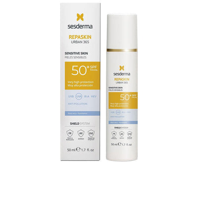 SESDERMA-REPASKIN URBAN 365 photoprotector sensitive skin SPF50+ 50 ml-DrShampoo - Perfumaria e Cosmética
