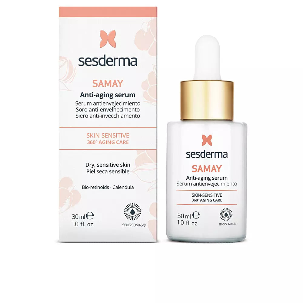SESDERMA-SAMAY soro antienvelhecimento para pele sensível 30 ml-DrShampoo - Perfumaria e Cosmética