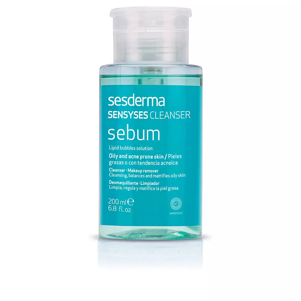 SESDERMA-SENSYSES limpador de sebo 200 ml-DrShampoo - Perfumaria e Cosmética