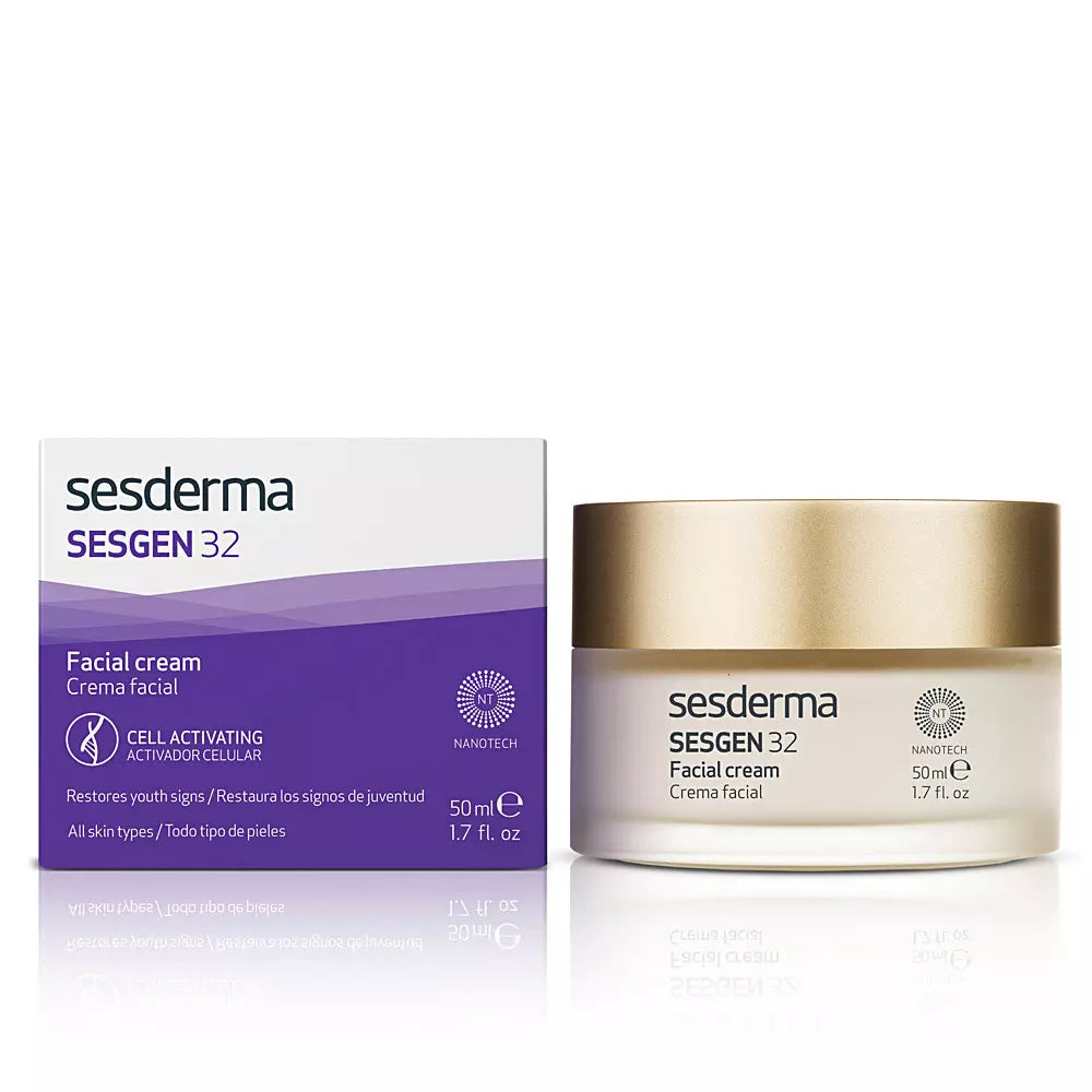 SESDERMA-SESGEN 32 creme ativador de células 50 ml-DrShampoo - Perfumaria e Cosmética