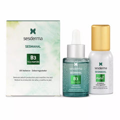SESDERMA-SESMAHAL B3 Niacinamida regulador de sebo 30 ml + névoa 30 ml-DrShampoo - Perfumaria e Cosmética
