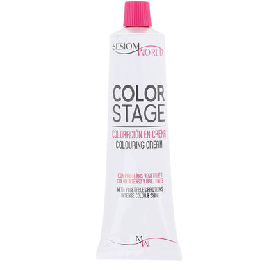 SESIOM WORLD-CREME COLOR COLOR STAGE 721 Iris Ash Blonde 100 ml-DrShampoo - Perfumaria e Cosmética