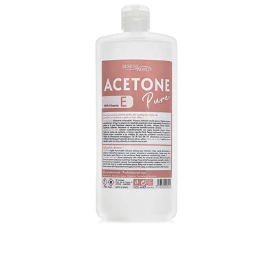 SESIOM WORLD-REMOVEDOR DE ESMALTE DE UNHA ACRÍLICA ACETONA PURA 1000 ml-DrShampoo - Perfumaria e Cosmética