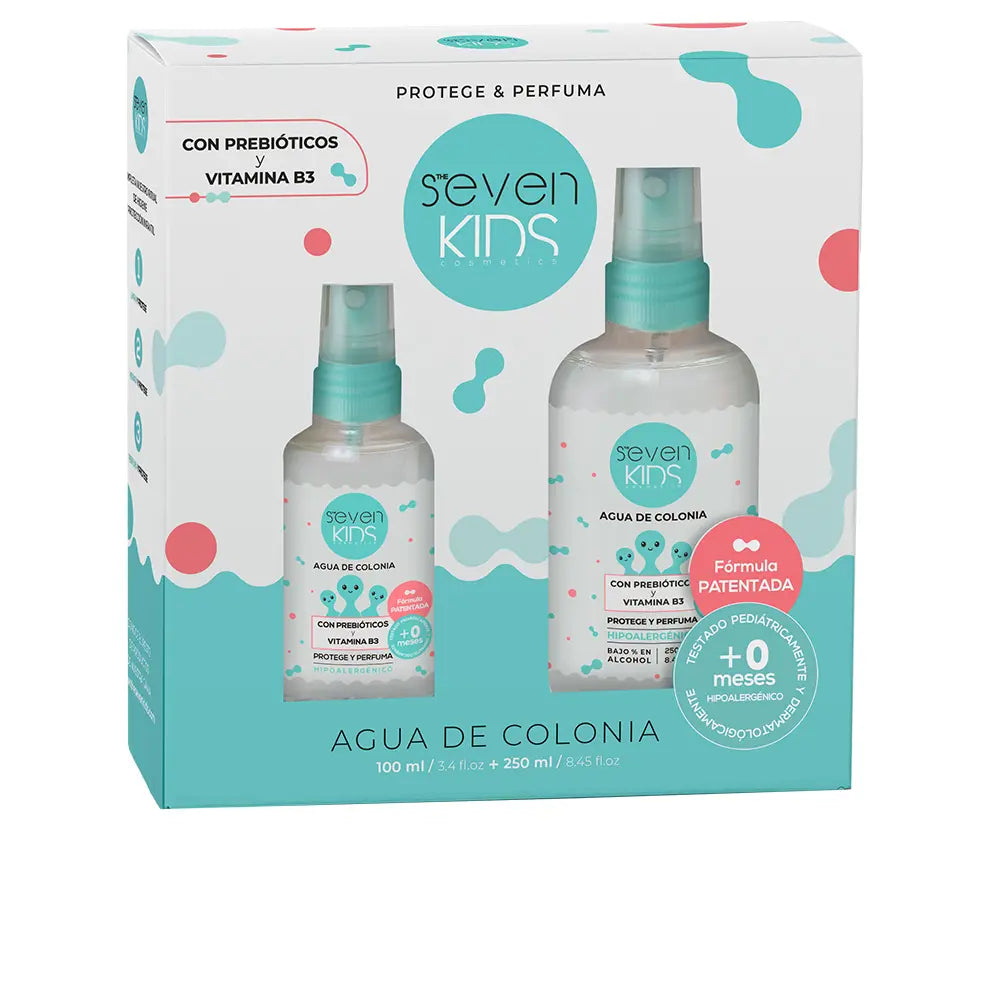 SEVEN KIDS-CAIXA DE ÁGUA DE COLÔNIA 2 pcs-DrShampoo - Perfumaria e Cosmética