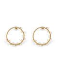 Brincos SHIMA #brilho dourado