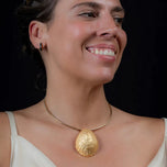 SHABAMA-Colar CALOBRA ELÁSTICO #brilho dourado-DrShampoo - Perfumaria e Cosmética