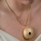 SHABAMA-Colar TRENC TOP #dourado brilhante-DrShampoo - Perfumaria e Cosmética