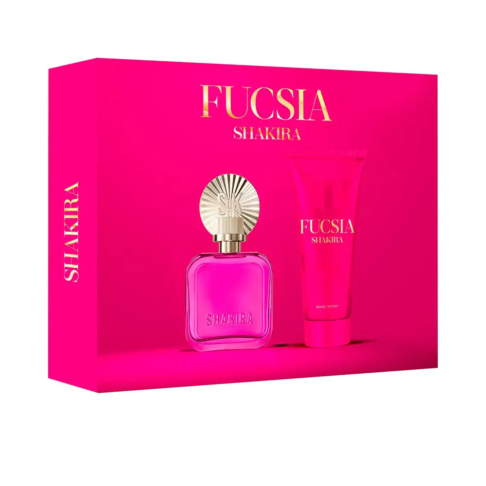 SHAKIRA-CAIXA SHAKIRA FUCHSIA 2 peças.-DrShampoo - Perfumaria e Cosmética