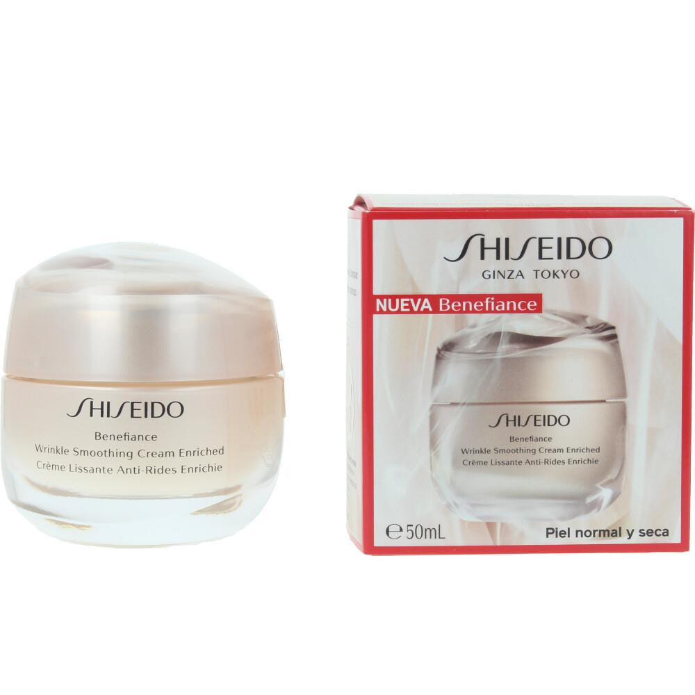SHISEIDO-BENEFIANCE WRINKLE SMOOTHING creme enriquecido 50 ml-DrShampoo - Perfumaria e Cosmética